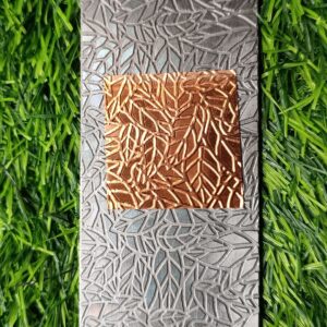 Leaf pattern Texture | Texture plate | Rolling Mill Texture Plate |