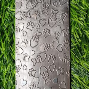 Dow Paw | Fish Texture | Texture plate for Rolling mill
