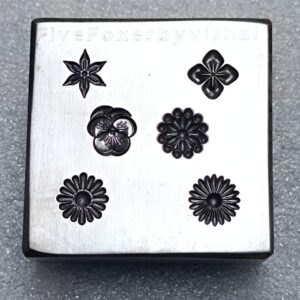 Jewelry Shot Plate with 6 Patterns – Precision Bead Maker – Handmade Metalworking Tool