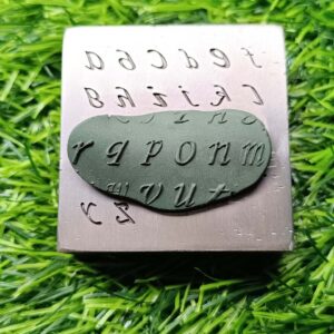 Alphabetic Impression Die