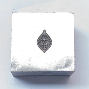 Tools For Impress Metal | Metal Die For Silversmith | Delicate Pendants | Custom Charms | Impression Die |