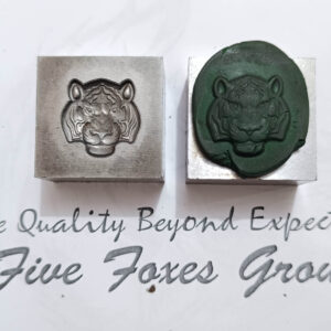 Tiger Face | Tiger Impression | Tiger cocho | Antique die| Impression Die | Embossing die | Charm die | concho die |pendant die | locket die