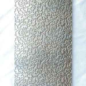 Rolling Mill Texture Plate: Floral Pattern for Jewelry Making