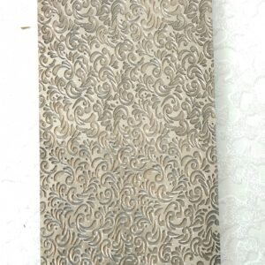 Rolling Mill Texture Plate: Floral Pattern, Jewelry Making (2.5x6 inch)