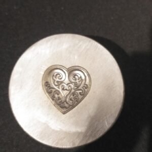 Heart Impression Die: Custom Jewelry Forming Tool (15mm)