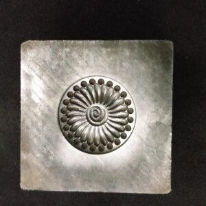 Concho Impression Die: Steel Jewelry Forming Tool (22mm)