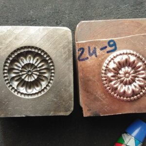 20mm Steel Impression Die: Flower Jewelry Tool