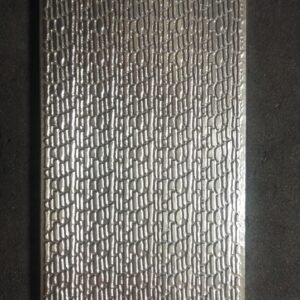 Steel Texture Plate for Rolling Mill & Hydraulic Press (2.5” x 6”)