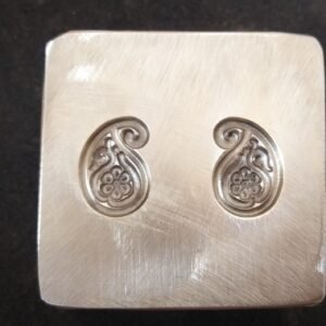 Paisley Impression Die Set: Steel Jewelry Forming Tools