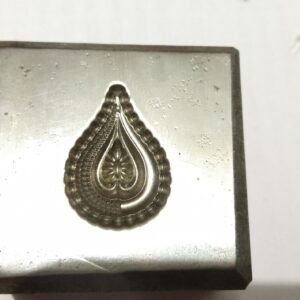 Teardrop Concho Die: 20mm Steel Jewelry Forming Tool