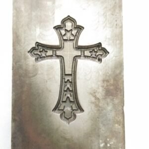 Cross Impression Dies | Customised Impression die | Jewelry die | Charm Die | Jewelry tools | Metal Dies | Silversmithing tools