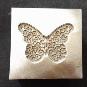 Butterfly Impression Die: Steel Jewelry Tool (30mm)