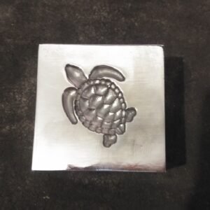 Steel Impression Die: Turtle Charm, Jewelry Tool (25mm)