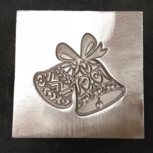 Single Bells Die: 33mm Steel Impression Die, Jewelry Tool
