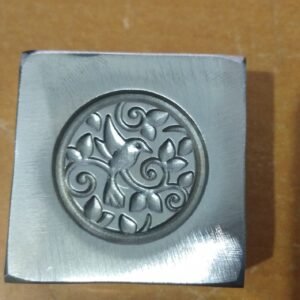 Bird Impression Die: 25mm Steel Jewelry Tool