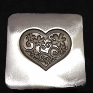 Impression Dies | Customised Impression die | Jewelry die | Charm Die | Jewelry tools | Metal Dies | Silversmithing tools | SIZE 25MM