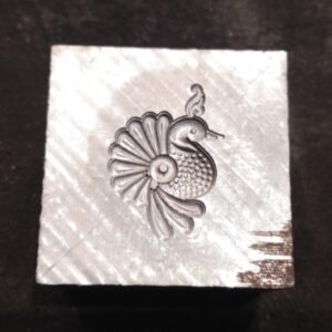 Peacock Impression Die: Steel Jewelry Tool (20MM)