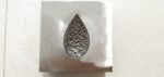 Steel Impression Die: Teardrop Filigree Jewelry Tool (30MM)