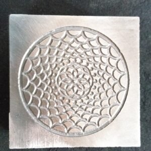 Mandala Impression Die: Steel Jewelry Tool (40MM)