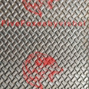 Steel Texture Plate for Rolling Mill & Hydraulic Press (2.5” x 6”)