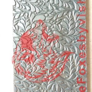 Steel Texture Plate for Rolling Mill: Jewelry Pattern (2.5” x 6”)