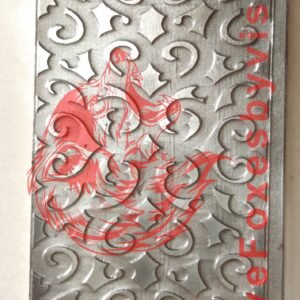 Steel Texture Plate for Rolling Mill & Hydraulic Press (2.5” x 6”)