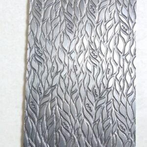 Steel Texture Plate: Leaf Pattern for Rolling Mill & Hydraulic Press