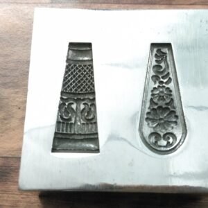 Steel Impression Die: Jewelry Making Tool, Silversmithing (10mm/15mm/25mm)