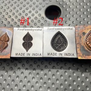 Steel Impression Die: Jewelry Making Tool, Earring Pendant Die (25MM)