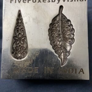 Leaf Design Custom Jewelry Tool for Charm Making & Silversmithing Projects