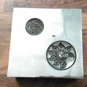 Steel Impression Die: Earring Pendant Locket Tool (15mm, 20mm)