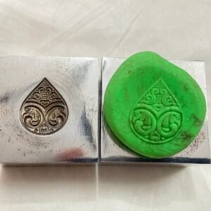 Tear Drop Impression Die: 20mm Steel Jewelry Forming Tool