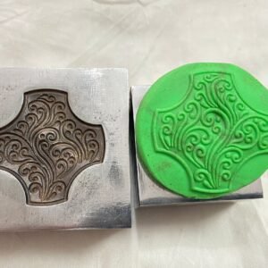 Steel Impression Die: 35mm Jewelry Embossing Tool