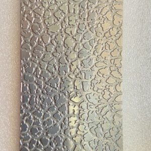 Steel Texture Plate: Metalworking Jewelry Tool (2.5” x 6”)