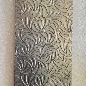 Monstera Leaf Steel Texture Plate: Jewelry Making Supplies