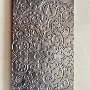 Steel Texture Plate for Rolling Mill: Jewelry Making Supplies (2.5” x 6”)
