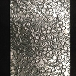 Floral Steel Texture Plate for Rolling Mill & Hydraulic Press