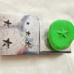 Star Impression Die: 3D Jewelry Metal Tool (4mm-12mm)