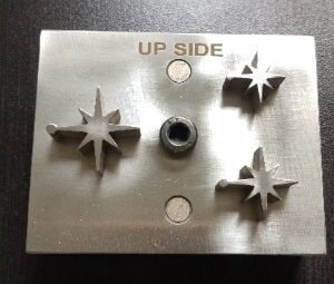 Sprinkle Star Disc Cutter: Metal Jewelry Die - 20/25/30mm