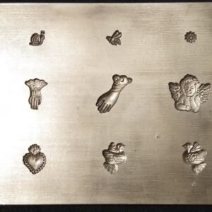 Steel Impression Die: Jewelry Making Tool, Charm Die (5mm-20mm)