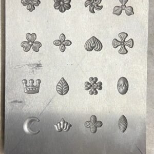 Steel Jewelry Die: 10mm Charm Impression Dies