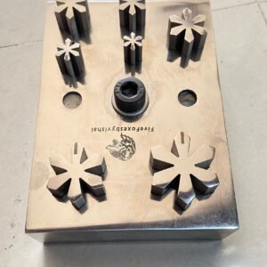 Flower Disc Cutter Set: 8-24mm Metal Jewelry Die