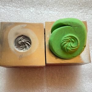 Eagle Impression Die: Steel Bird Charm, 20mm