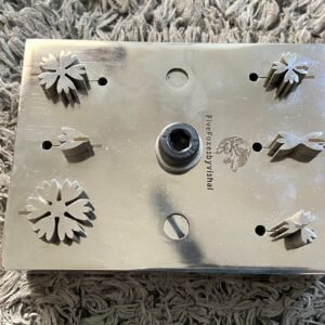 Flower Disc cutter |Disc Cutter | Jewelry Die | Metal Cutting Die | Flower Stamping Blanks | Floral Die | Pendant | Silversmith | Goldsmith