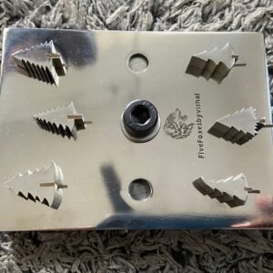 Christmas Tree Disc Cutter: Metal Jewelry Die, Silversmith Tool