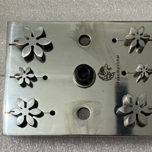 6 Petal Flower Disc Cutter | Jewelry Metal Die | Floral Punch Cutter | Pendant & Earring Silversmith Tool