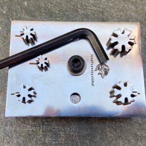 Flower Disc Cutter: 10-20mm Jewelry Metal Die - Silversmith Tool