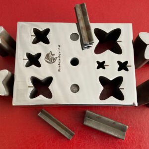 Flower Disc Cutter: 8-26mm Jewelry Metal Die - Silversmith Tool