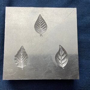 Steel Jewelry Impression Die: 3D Metal Embossing Tool - 20mm
