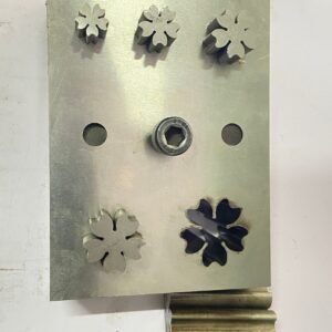 Flower Disc Cutter: Metal Jewelry Die - Stamping Blocks